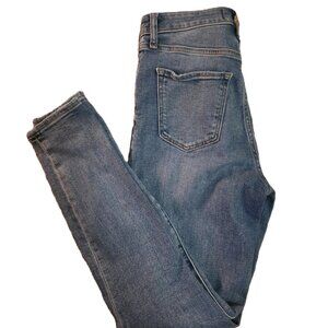 ABERCROMBIE & FITCH Women's 27/4 Super Skinny Ankle High Rise Curve Love